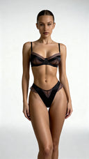 Velours Noir - Ensemble Lingerie